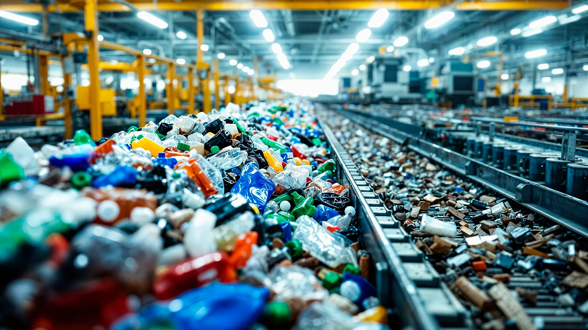 Plastik Recycling Fabrik